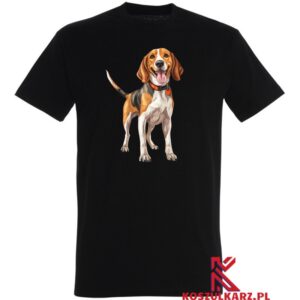Koszulka z nadrukiem psa Amerykański Foxhound American Foxhound