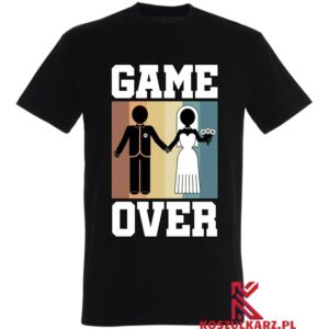 Koszulka Game Over w Stylu Retro