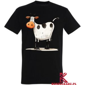 Koszulka z nadrukiem Krowa w Kropki