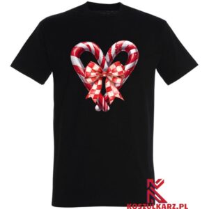 Koszulka Świąteczne Serce z Cukrowych Lasek