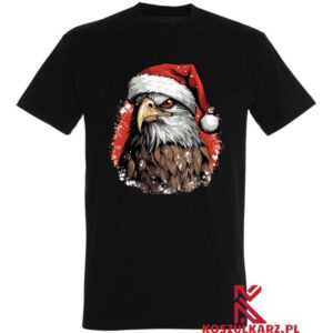 Elegancki Orzeł Świąteczny – Zimowa Garderoba Patrioty na Białym Tle