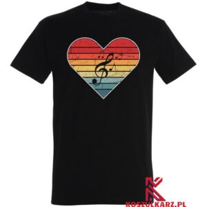 Koszulka z nadrukiem Klucza Wiolinowego