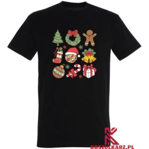 Święta na Maxa! Koszulka z Mega Zestawem Bożonarodzeniowych Motywów