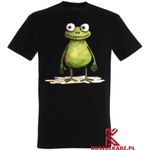 Koszulka z nadrukiem Klasyczna Zielona Żabka